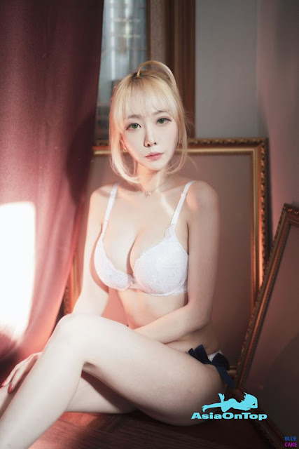 BlueCake – Bomi (보미) & Zia (지아): Fate Saber x Thosaka Rin – Lingerie.Ver