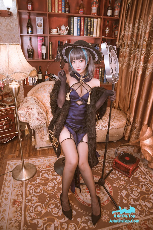Coser@宮本桜: 柴郡旗袍 音乐绚烂CaitSith Cheshire cheongsam with gorgeous music