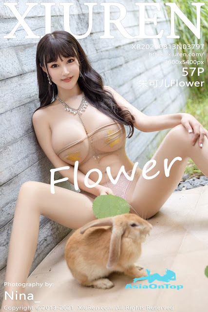 XIUREN No.3797 Zhu Ke Er (朱可儿Flower)