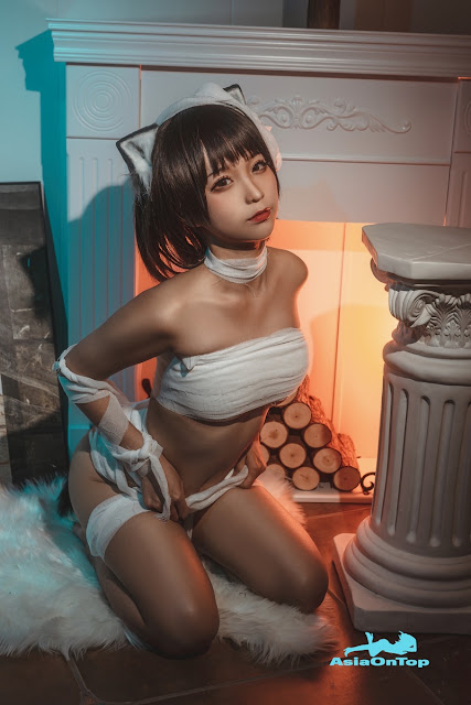 Coser@蠢沫沫 (chunmomo) Vol.056: 绷带猫 Bandage cat￼￼