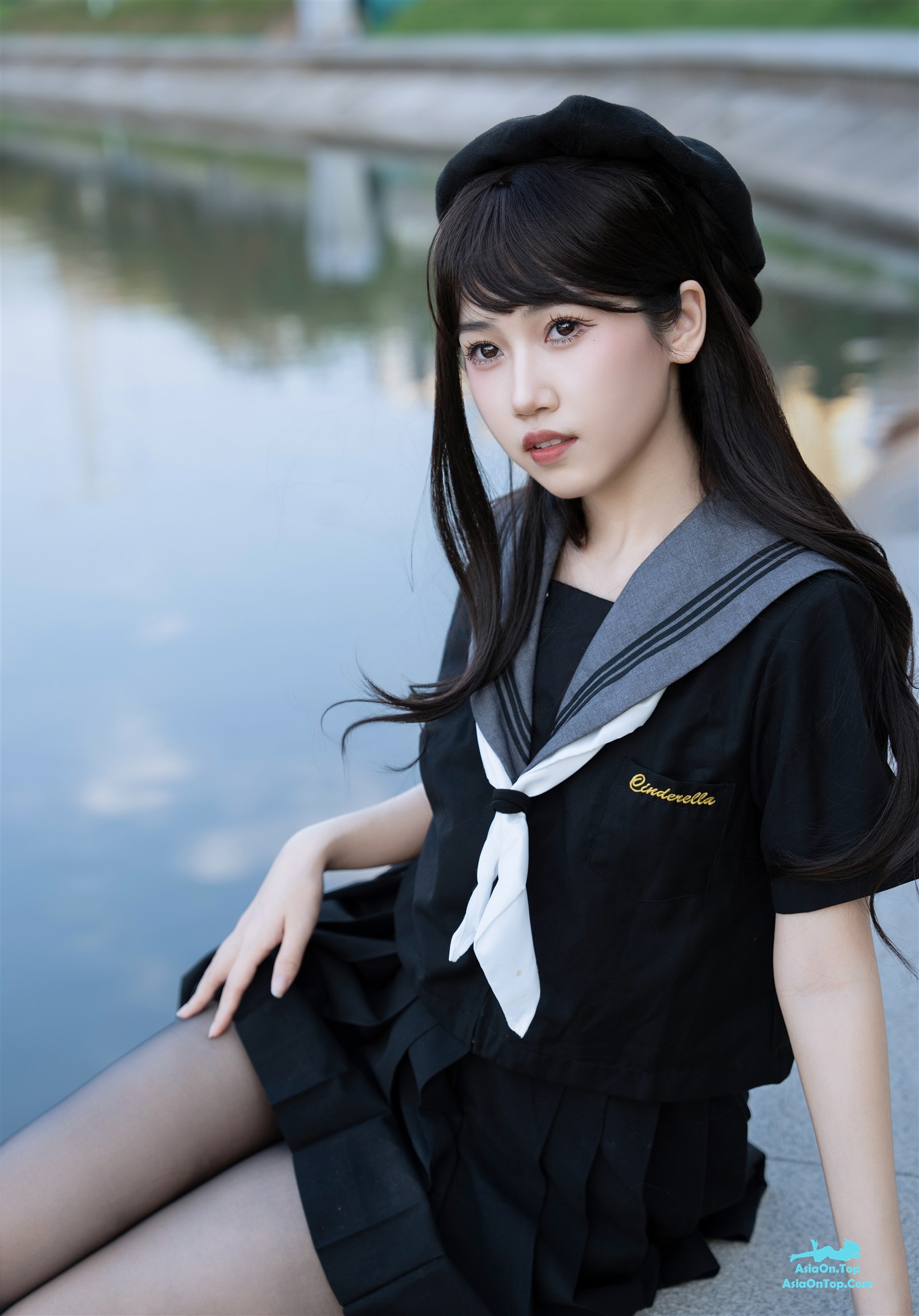 Coser@不呆猫 – 放课后野外JK