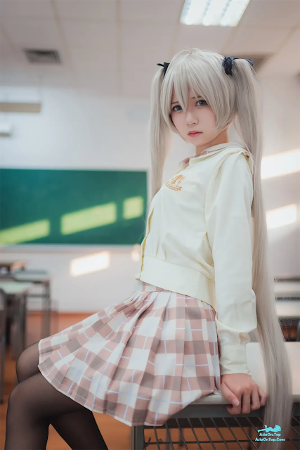 Coser@白金Saki – 五更琉璃-旗袍 | Coser@White Gold Saki – Gojou Ruri – Qipao