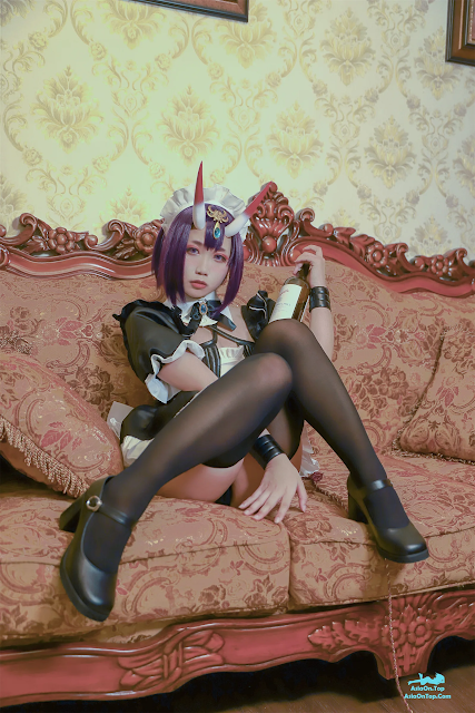 Coser@贞子蜜桃 – 酒吞童子 女仆 | Coser@Sadako Peach – Shuten-dōji Maid