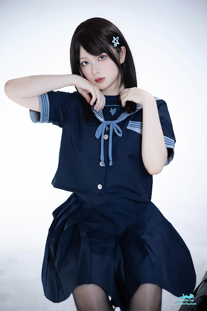 Coser@屿鱼 – 蔚蓝档案 竞泳 | Coser@屿鱼 – Blue Archive Swimwear