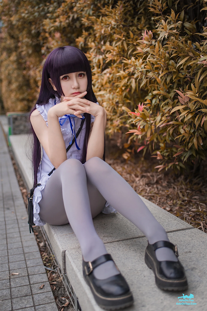 Coser@白金Saki – JK美丝校服 | Coser@White Gold Saki – JK Beautiful Silk School Uniform
