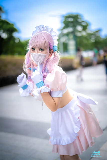 Coser@茶籽ccz – D座女仆色色 | Coser@Tea Seed ccz – D座 Maid Colorful