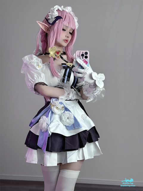 Coser@幼愛youmeko – 爱莉希雅女仆 | Coser@幼愛youmeko – Eliza Maid