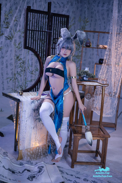 Coser@是一只熊仔吗 – 镜月 | Coser@Is It a Bear Cub – Mirror Moon