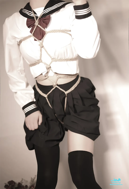 Coser@洛美 – 捆绑Play | Coser@Luomei – Bondage Play