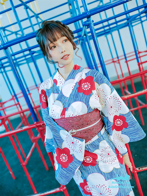 Coser@Ely_eee (ElyEE子) – 夏夜花火 | Coser@Elyeee (ElyEE子) – Summer Night Fireworks