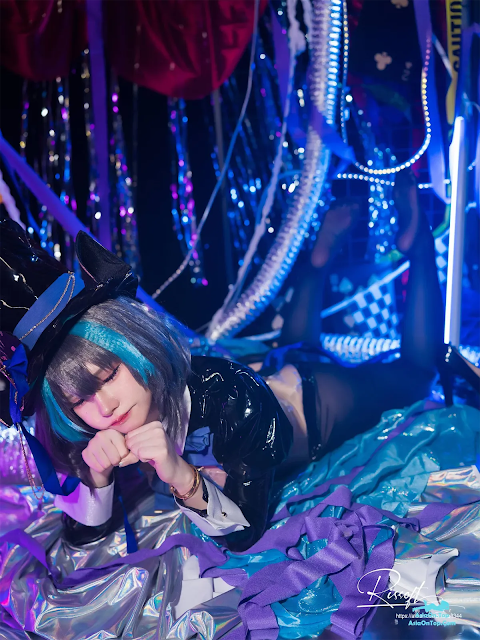 Coser@前羽_rr – 碧蓝航线 柴郡魔术师 | Coser@Qianyurr – Azur Lane Cheshire Magician