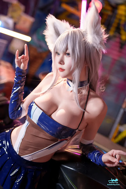 Coser@香草喵露露 – 信浓赛车 | Coser@Vanilla Nyan Lulu – Shinano Racing