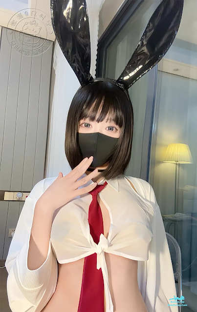 Coser@几时宁 – 逆JK兔女郎 | Coser@Jishi Ning – Reverse JK Bunny Girl