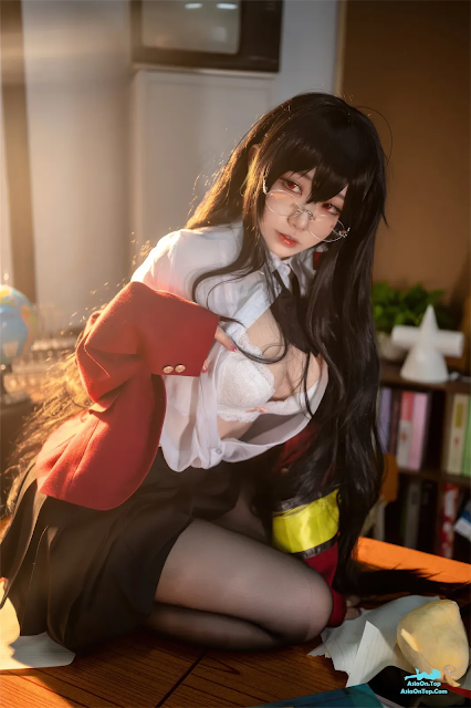 Coser@安食Ajiki – 碧蓝航线 大凤 JK | Coser@安食Ajiki – Azur Lane Taihou JK