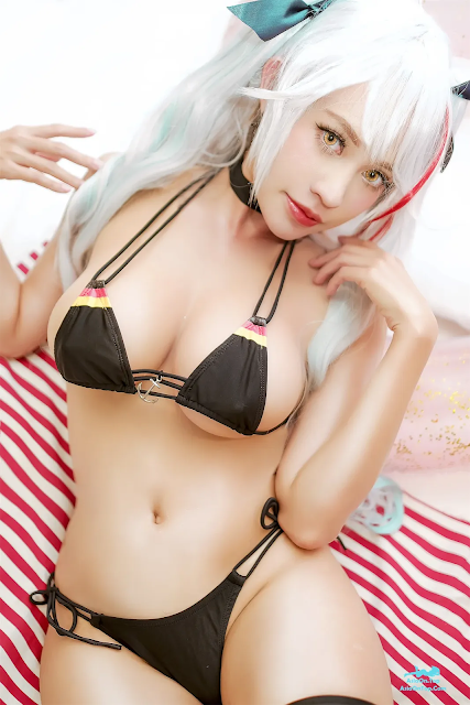 Coser@PingPing – 欧根泳装 | Coser@PingPing – Eugene Swimsuit