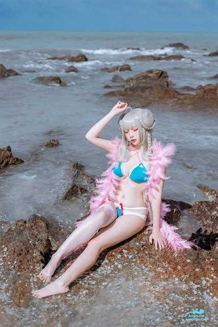 Coser@二佐Nisa – 碧蓝航线 可畏 泳装 | Coser@二佐Nisa – Azur Lane Formidable Swimsuit