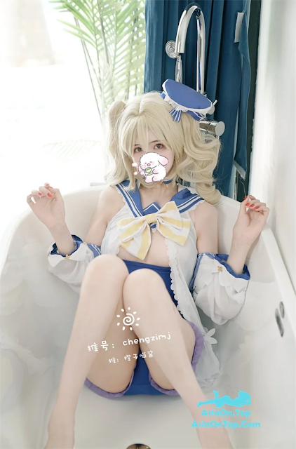 Coser@橙子喵酱 – 芭芭拉 | Coser@OrangeCatMeow – Barbara