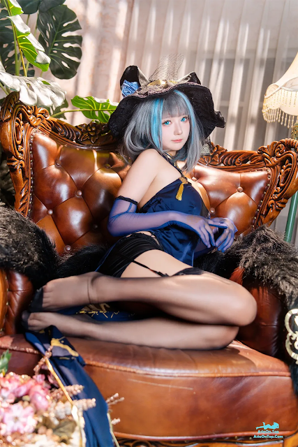Coser@喜欢爱理吗 – 柴郡旗袍 | Coser@Do You Like Aili? – Cheshire Cheongsam