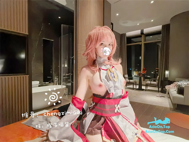 Coser@橙子喵酱 – 八重神子 | Coser@橙子喵酱 – 八重神子