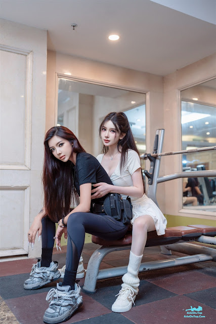XiuRen秀人网 Uncensored Li Li Sha 李丽莎 – R18 秀人网模特 健身房露出