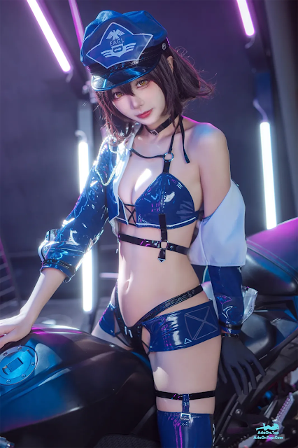 Coser@喜欢爱理吗 & 艾西aiwest – 碧蓝航线 巴尔的摩&信浓 赛车女郎 | Coser@DoYouLikeAiri & Aiwest – Azur Lane Baltimore & Shinano Racing Girl