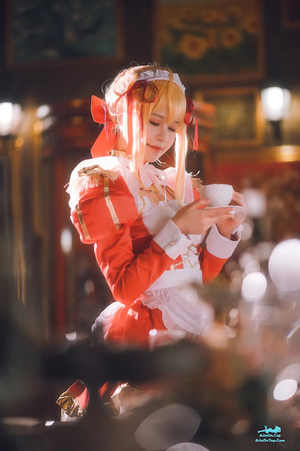 Coser@千反田鹿子 – 尼禄女仆 | Coser@Chihaya Ruko – Nero Maid