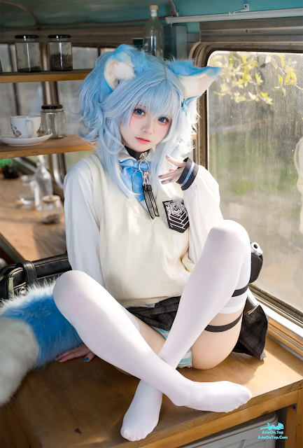 Coser@九柒喵 – 超高校级心跳物语 | Coser@九柒喵 – Super High School-Level Heartbeat Story
