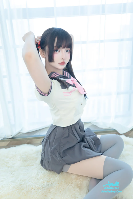 Coser@神楽坂真冬 Vol.212 放课后的秘密 | Coser@Kagurazaka Mafuyu Vol.212 After-School Secrets