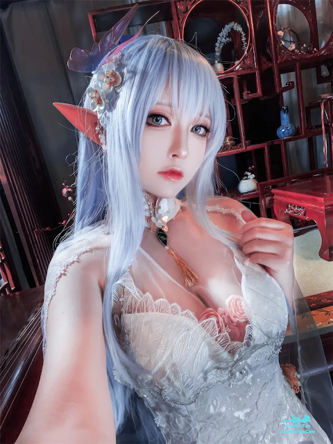 Coser@半半子 – 碧蓝航线 阿尔比恩旗袍 | Coser@半半子 – Azur Lane Albion Cheongsam