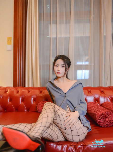 希希 – PANS极品女神 网形情趣连体内全尺度 | XiXi – PANS Ultimate Goddess Fishnet Erotic Bodysuit Full Scale