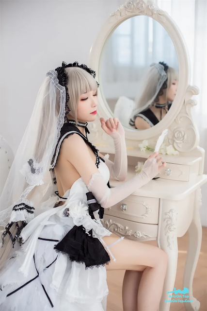 Coser@Tomoyo酱 – 碧蓝 可畏礼服 | Coser@Tomoyo-san – Azure Fearsome Dress