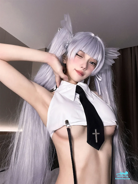 Coser@果咩酱w – 天使女警 | Coser@Guomei-chan w – Angel Policewoman