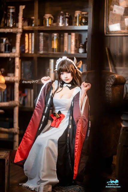 Coser@七七娜娜子 – 牛牛女仆 | Coser@Qiqi Nanazi – Niu Niu Maid