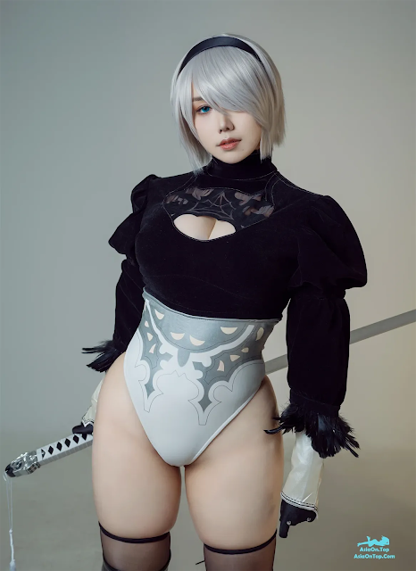 Coser@麻花麻花酱 – 尼尔：机械纪元 2B | Coser@Twisted Twisty Sauce – Nier: Automata 2B