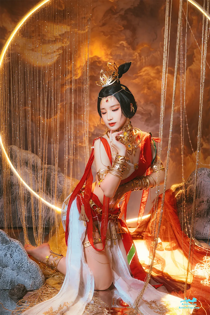 Coser@幼愛Youmeko – 飞天舞姬 | Coser@YouAiYoumeko – Flying Dance Maiden