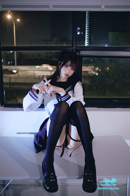 Coser@Tina很妖孽呀 – 不良JK | Coser@Tina is very enchanting – Delinquent Schoolgirl