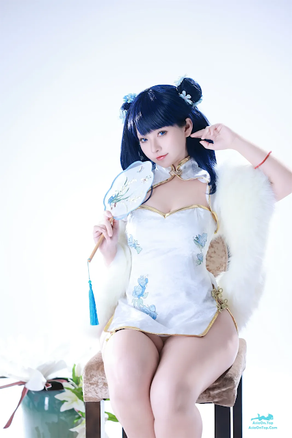 Coser@G44不会受伤 – 宝多六花旗袍 | Coser@G44 Won’t Get Hurt – Takarazuka Rikka Qipao